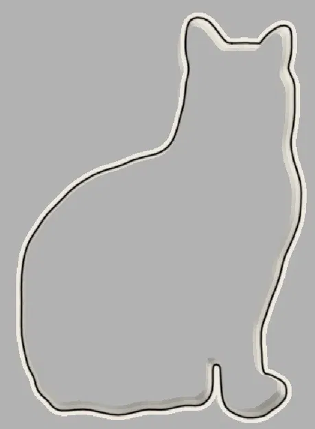 Cutter bánh quy hình mèo đáng yêu - Image 3