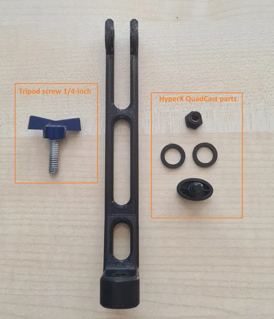 Giá đỡ HyperX QuadCast cho màn hình Asus PG42UQ - Image 3