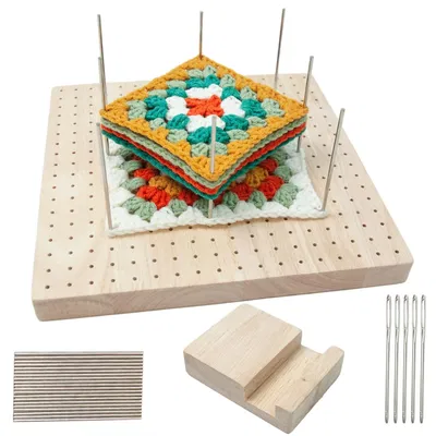 Bảng đan móc có hỗ trợ