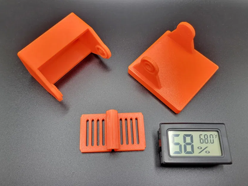 Giá đỡ đồng hồ đo độ ẩm xoay cho cảm biến nhiệt độ - Image 4