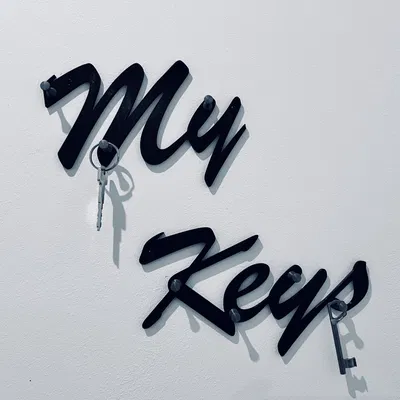 Giá treo chìa khóa "My Keys" trang trí cho ngôi nhà