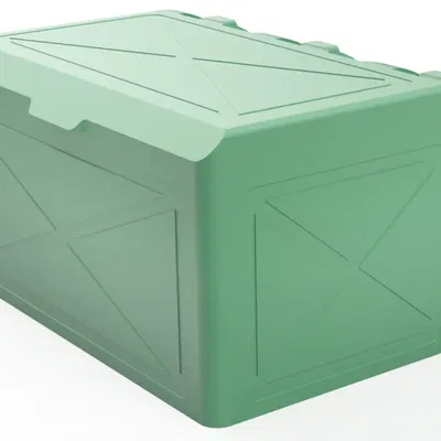 Hộp đơn giản với nắp tích hợp cho in 3D