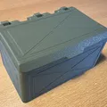Hộp đơn giản với nắp tích hợp cho in 3D - Thumbnail 3