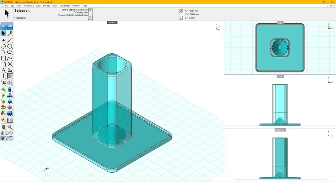 Giá đỡ bàn chải đánh răng có hệ thống thoát nước - Image 8