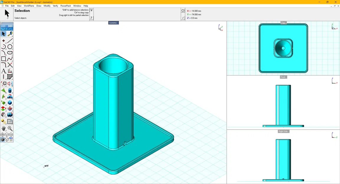 Giá đỡ bàn chải đánh răng có hệ thống thoát nước - Image 9