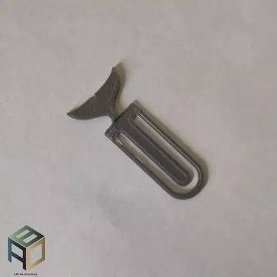 Dấu trang hình đuôi cá heo độc đáo