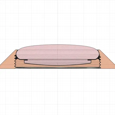 Giá đỡ AirTag gắn bằng keo và vít