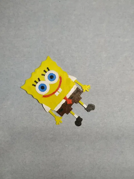 Dấu sách Spongebob dễ thương cho những người yêu sách - Image 1