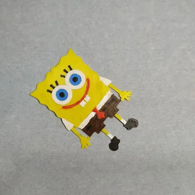 Dấu sách Spongebob dễ thương cho những người yêu sách