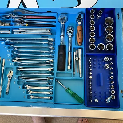 Khay đựng ổ cắm xếp chồng tiện lợi cho dụng cụ sửa chữa