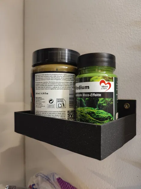 Giá treo tường cho phụ kiện sơn trang trí diorama - Image 1