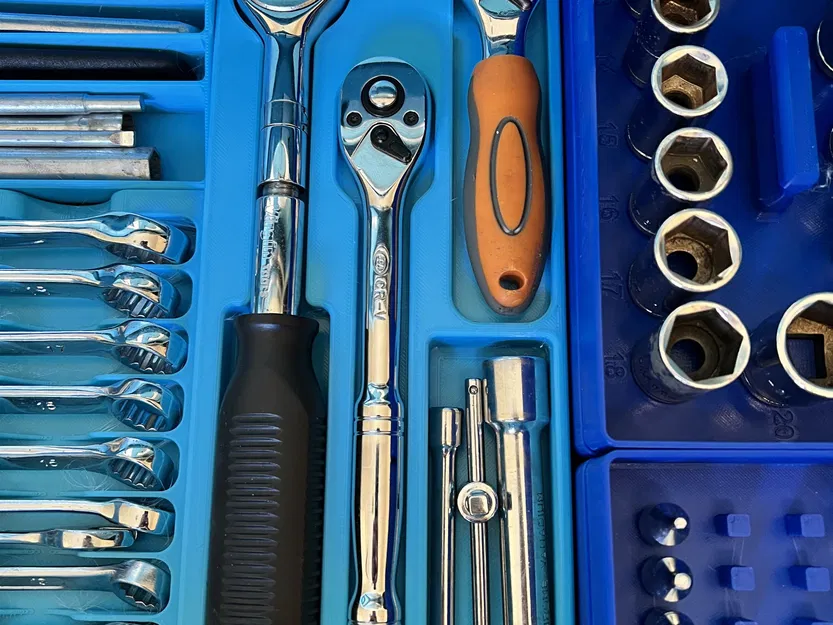 Khay đựng tay cầm socket cho xe đẩy dụng cụ - Image 1