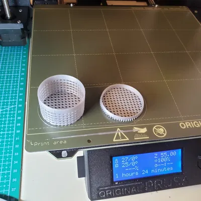 Hộp hút ẩm silicagel nhỏ với lỗ lưu trữ filament