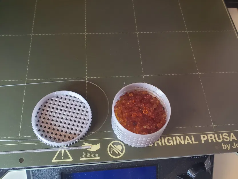 Hộp hút ẩm silicagel nhỏ với lỗ lưu trữ filament - Image 3