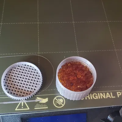 Hộp hút ẩm silicagel nhỏ với lỗ lưu trữ filament