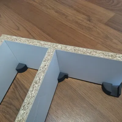 Giá đỡ vuông cho ván gỗ 18mm trong gia công