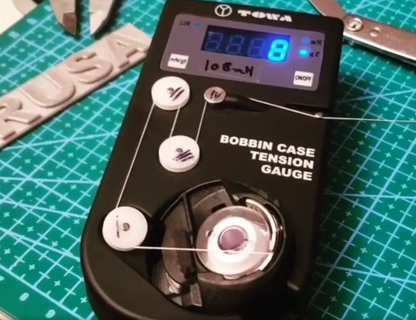 Bộ chuyển đổi hộp cuộn chỉ Brother cho đồng hồ đo căng Towa - Image 1