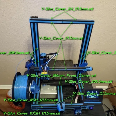 Bộ trang trí khung máy in 3D Tronxy XY-2 Pro