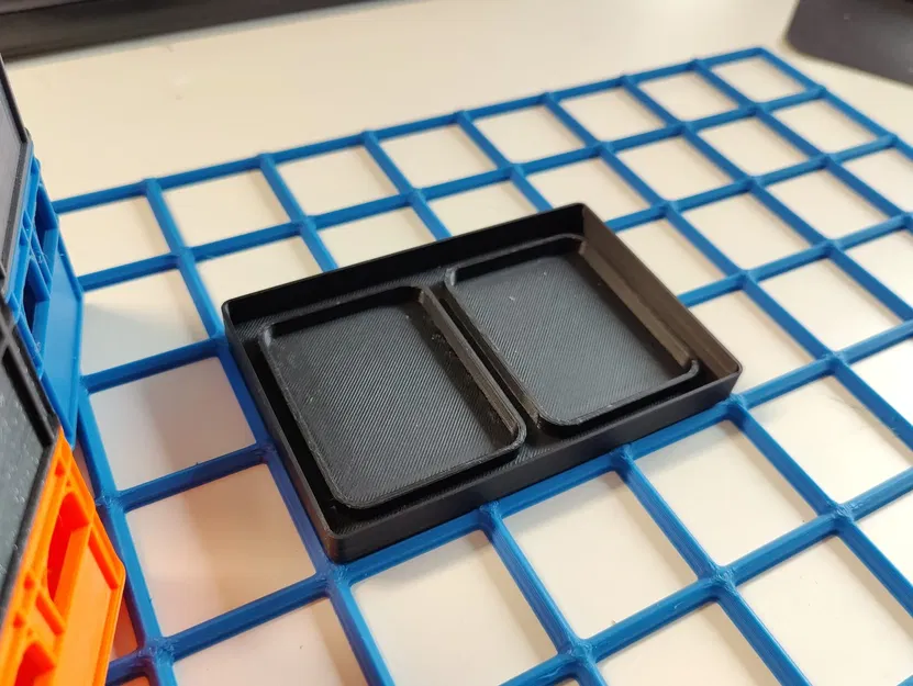 Giá đỡ pin cho thùng bia với đế gridfinity - Image 3