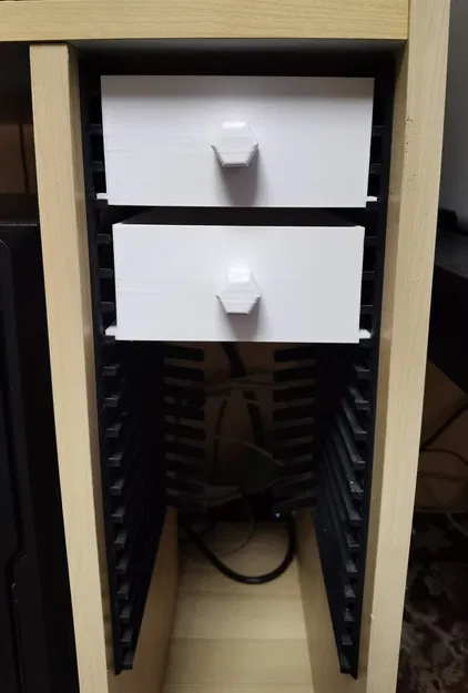 Ngăn kéo bàn để lưu trữ đĩa CD và DVD không sử dụng - Image 1