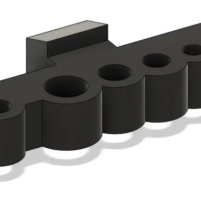 Giá đỡ chìa khóa lục giác đơn giản cho máy in Ender 3