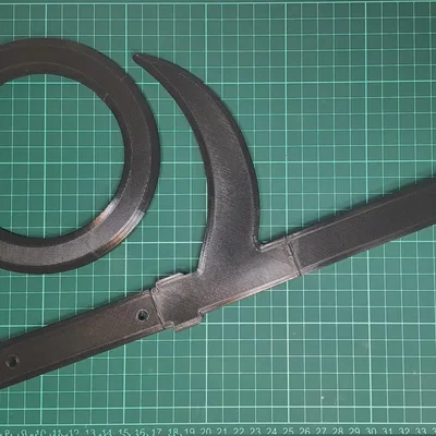 Dao chiến đấu Kyoketsu-shoge được thiết kế để in 3D