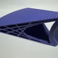 Giá đỡ cửa nghệ thuật hình đường nét - Thumbnail 3
