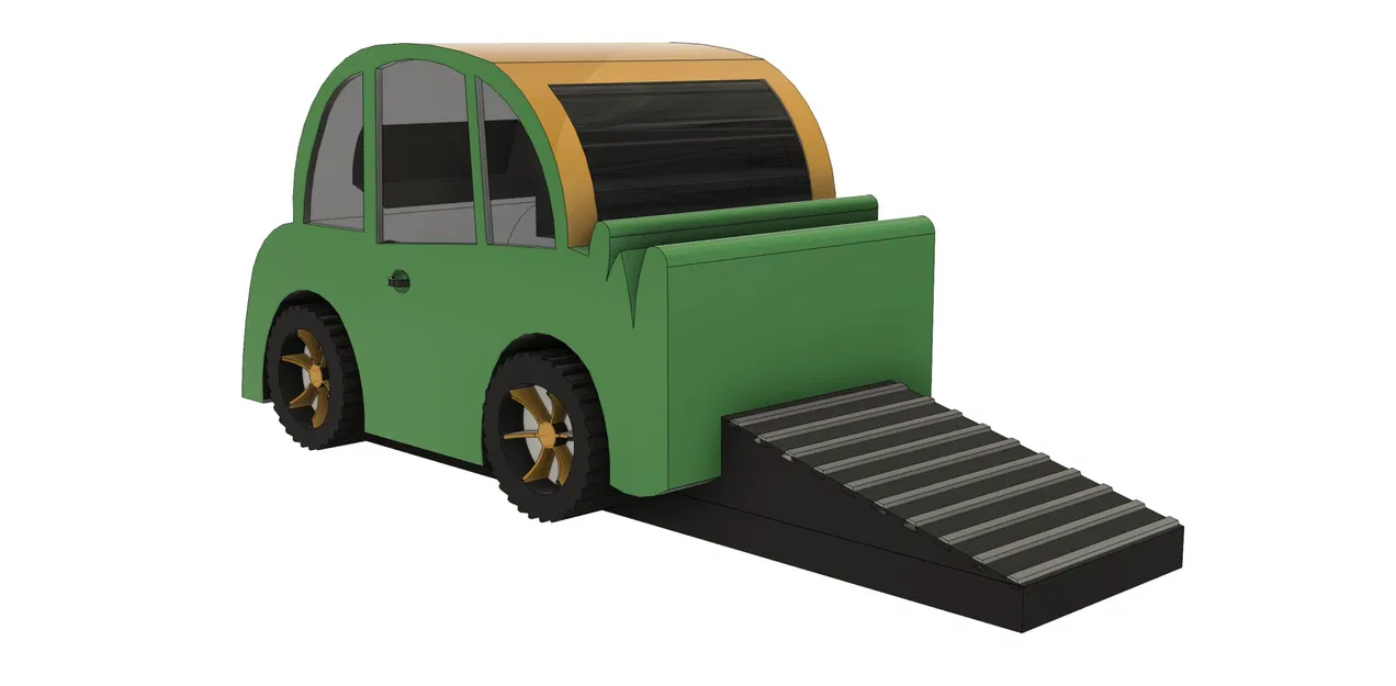 Giá đỡ cửa hình xe hơi va chạm sáng tạo - Image 2