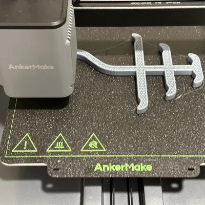 Giá treo dây nịt 6 khe cho tủ quần áo