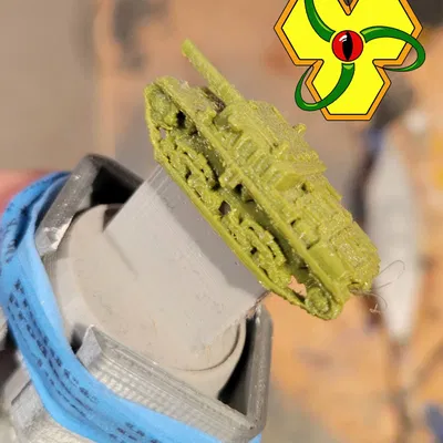 Đế sơn mô hình 30mm tùy chỉnh cho tàu và xe tăng