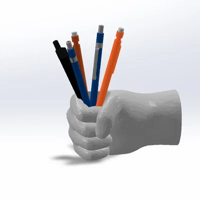 Giá đỡ bút hình bàn tay độc đáo