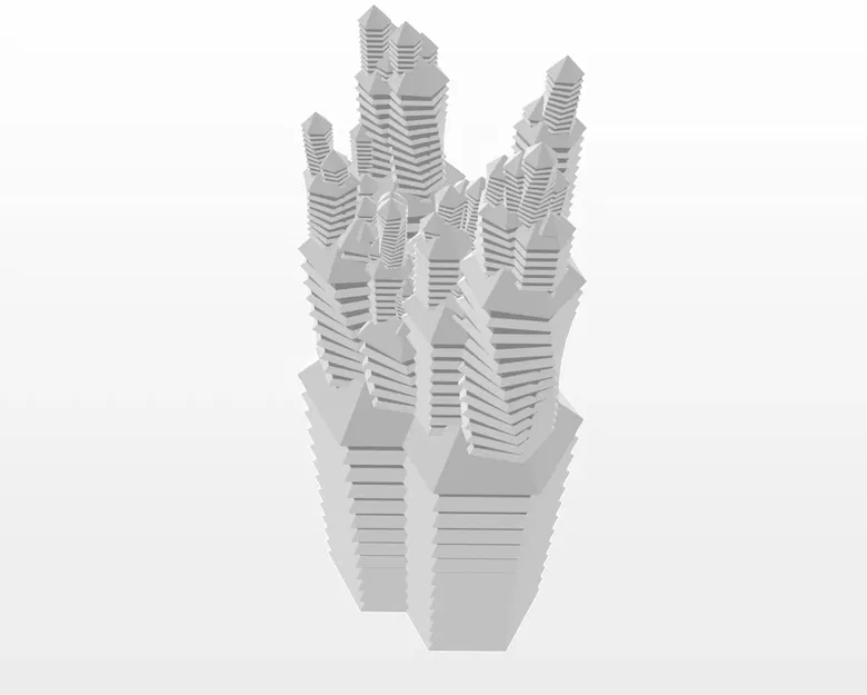 Tòa nhà chọc trời xoắn hình lục giác - Image 1