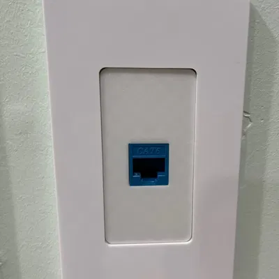 Bộ chèn keystone Decora cho kết nối ethernet CAT6