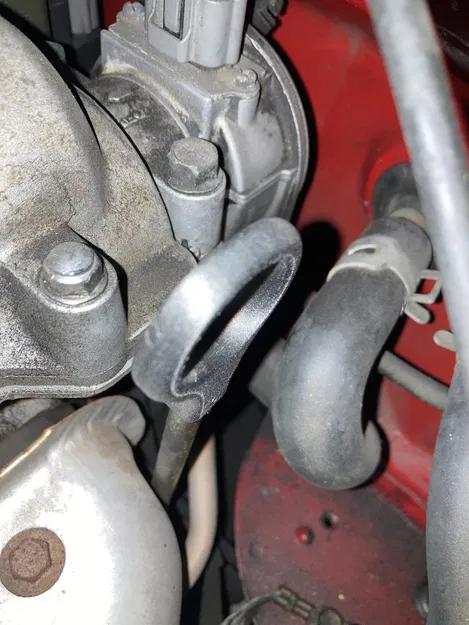 Sửa chữa tay cầm que thăm dầu Miata - Image 3