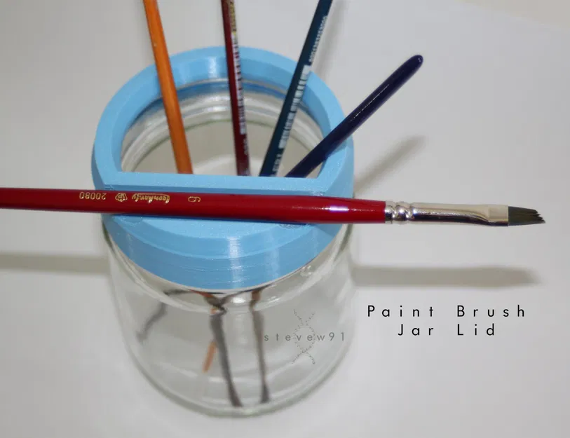 Nắp hũ rửa cọ vẽ đa năng - Image 1