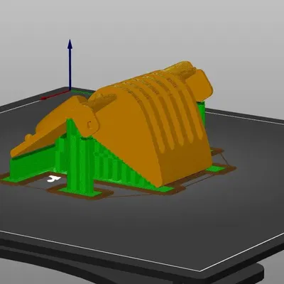 Nắp bảo vệ 30 độ HERO ME GEN 5 5015 cho máy in 3D