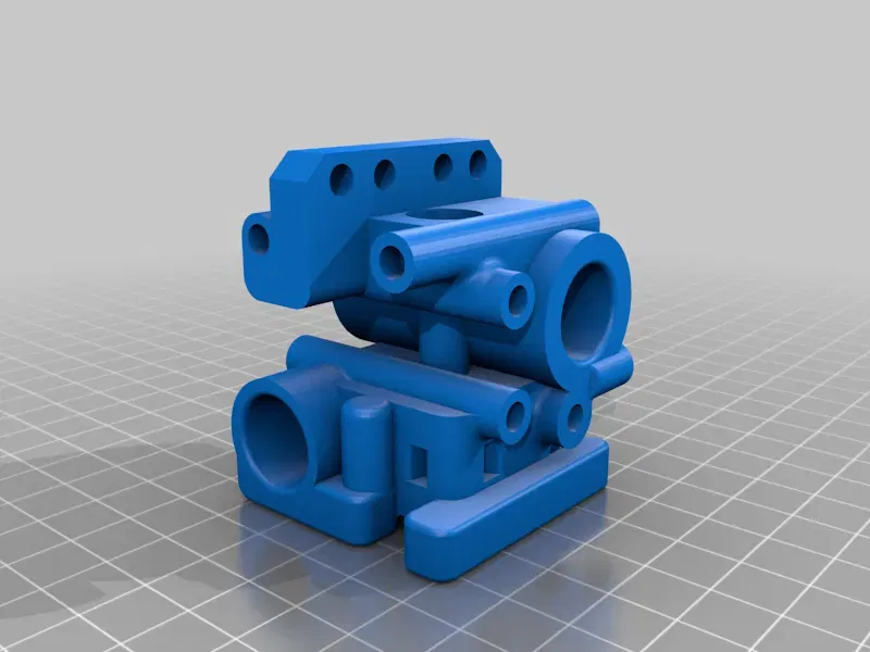 Giá đỡ khung xương cr 200b với gắn adxl345 và cr touch - Image 1