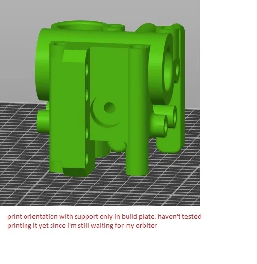 Giá đỡ khung xương cr 200b với gắn adxl345 và cr touch - Image 3