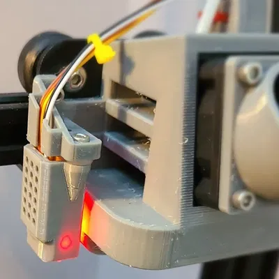 Nắp lưng và khoảng cách BLTouch khi lắp ngược