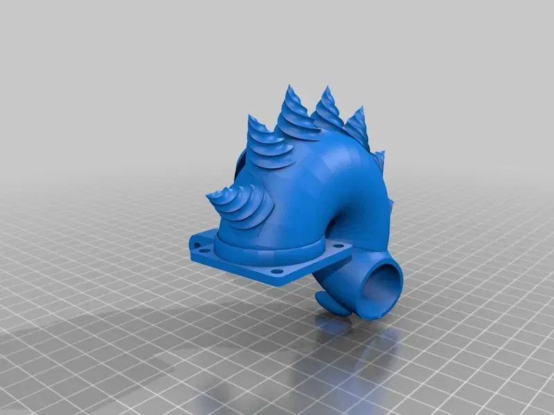 Hệ thống ống gió cho quạt 40mm trên máy in anet A8 - Image 1