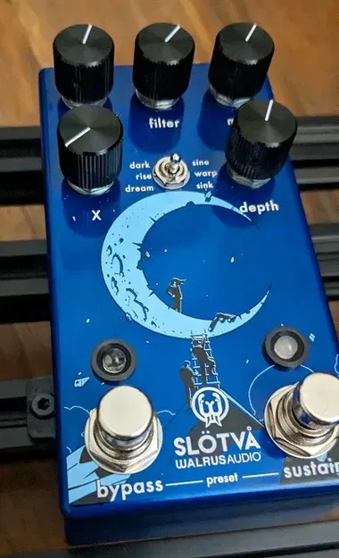 Bảng gắn pedal guitar Walrus Audio cho thanh nhôm 2020 - Image 1