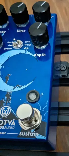 Bảng gắn pedal guitar Walrus Audio cho thanh nhôm 2020 - Image 2