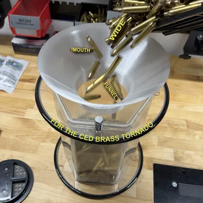 Phễu miệng rộng cho máy nghiền đồng CED Brass Tornado