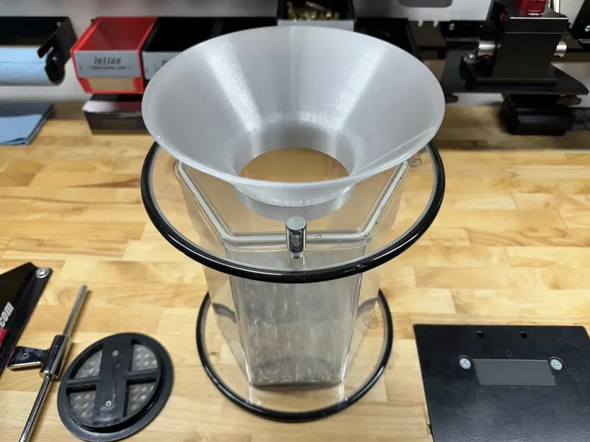 Phễu miệng rộng cho máy nghiền đồng CED Brass Tornado - Image 4