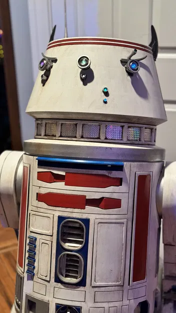 Trang phục Halloween R5-D4 với tai và lông mày Spock - Image 2