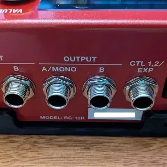 Bảng gắn Boss RC-10R cho bàn đạp với Velcro