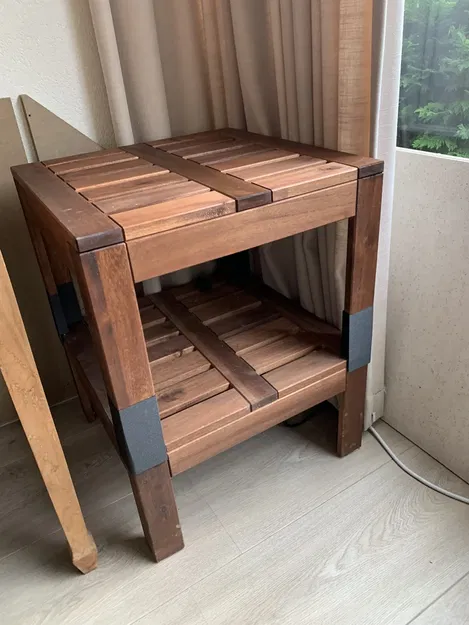 Bộ chân để xếp chồng 2 bàn Applaro cho hộp Samla - Image 2