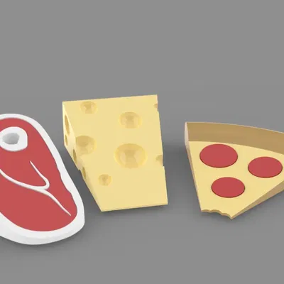 Đế chặn cửa hình thức thực phẩm vui nhộn