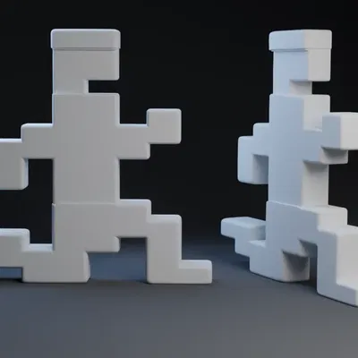 Nhân vật Pitfall Harry với màu sắc Z dễ dàng