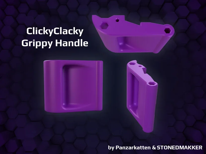 Tay cầm Clicky-Clacky cải tiến cho cửa tủ lạnh - Image 1